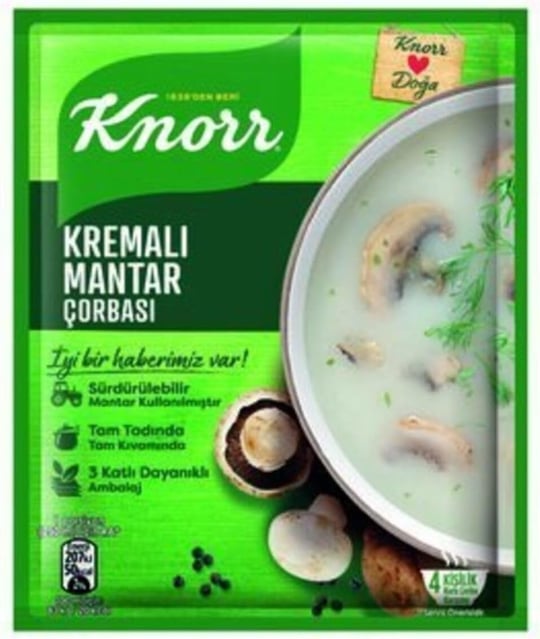 Kremalı Mantar Çorbası 63 G (12 Adet)