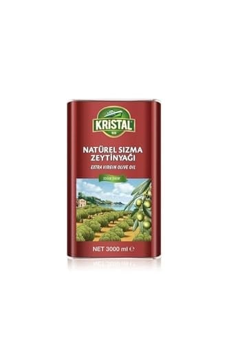 Kristal Natürel Sızma Zeytinyağı 3 L DG