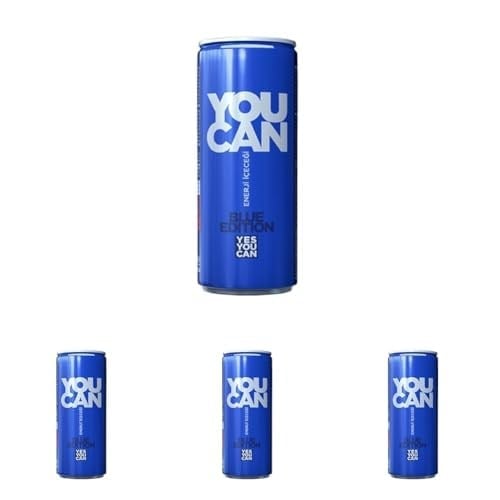 Kristal You Can Mavi Enerji İçeceği 500 ml 4lü paket