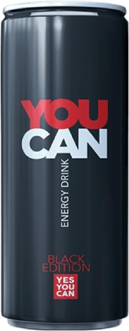 Kristal You Can Siyah Enerji İçeceği 250 ml