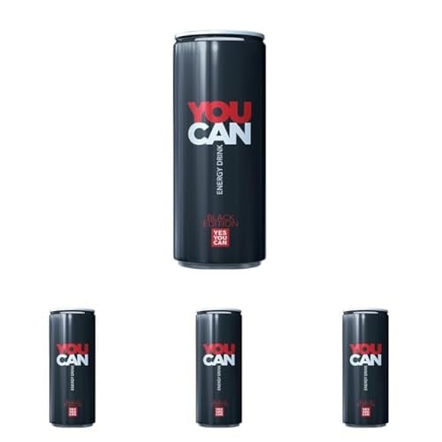 Kristal You Can Siyah Enerji İçeceği 500 ml 4lü paket