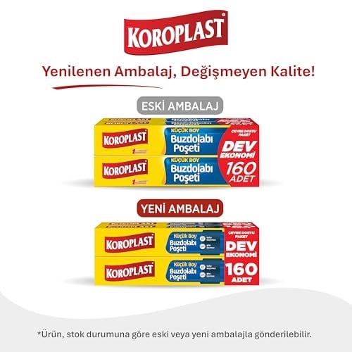 Küçük Boy Buzdolabı Poşeti Dev Ekonomi 160’lı, Yeni Ekonomik Buzdolabı Poşeti Küçük Boy 20x30 cm, BPA İçermez, Sızdırmaz Saklama Torbası, Meyve, Sebze, Yemek, Et, Tavuk, Gıda Saklama Torbası