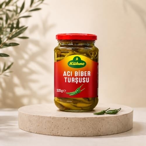 Kühne Acı Biber Turşusu 325 gr