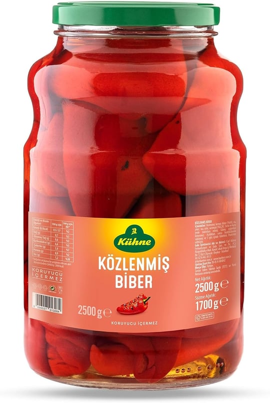 Kühne Közlenmiş Kırmızı Biber 2650 ml