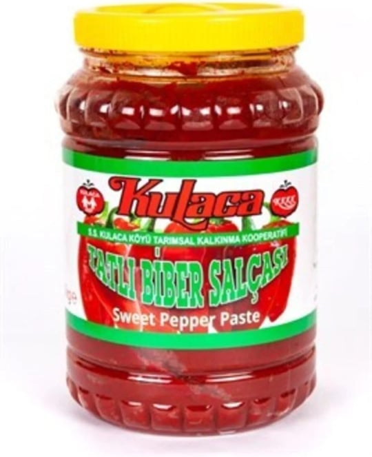 Kulaca Tatlı Biber Salçası 2.5kg (2025 Yeni Mahsül)
