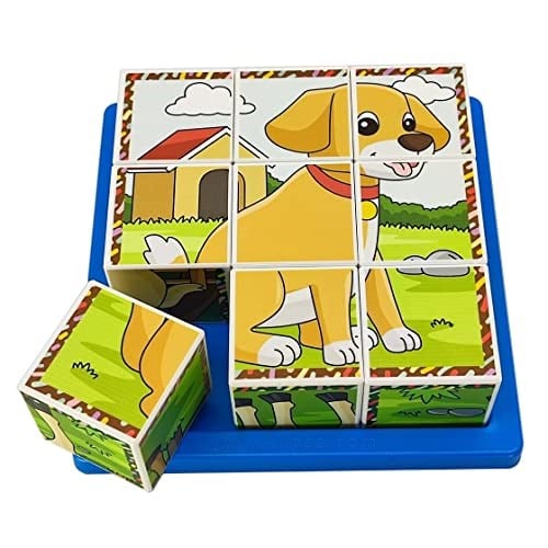 KÜPSS Çiftlik Hayvanları 3D Puzzle - 9 Küp 6 Yapboz