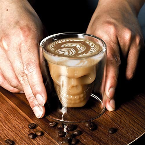 Kuru Kafa Shot Bardağı Bardak Isıya Dayanıklı Borosilikat Cam Bardak Kahve Sunum Bardağı