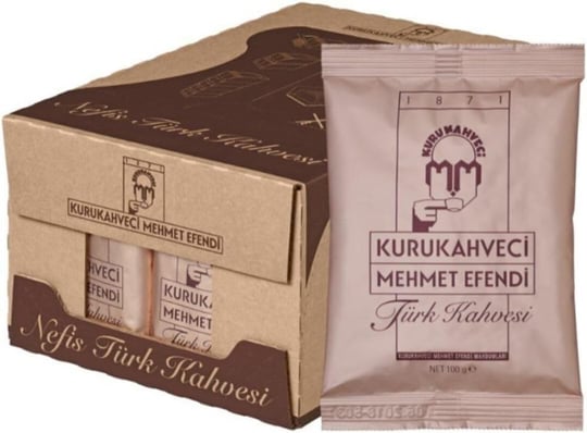 Kurukahvecı Mehmet Efendı Mehmetefendi Türk Kahvesi 25 Adet