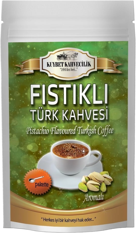 Kuybet Kahvecilik Fıstıklı Türk Kahvesi 200 gr
