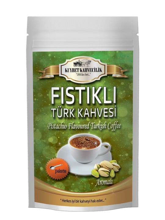 Kuybet Kahvecilik Fıstıklı Türk Kahvesi 200 gr