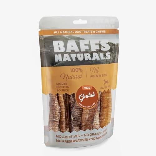 Kuzu Gırtlak%100 Doğal Çiğnemelik Köpek Ödül Maması 100 gr