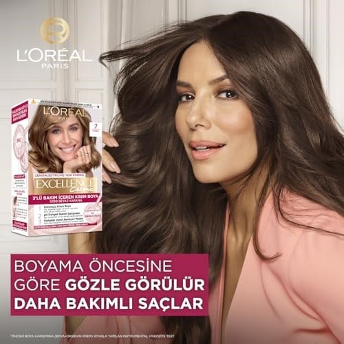 L’Oréal Paris Excellence Creme 7.1 Küllü Kumral Saç Boyası