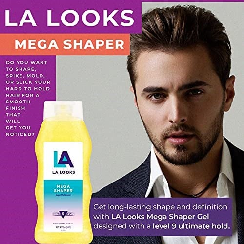 LA Mega Shaper # 9 Bekletme Seviyesine Bakıyor, 20oz (U-HC-1903)