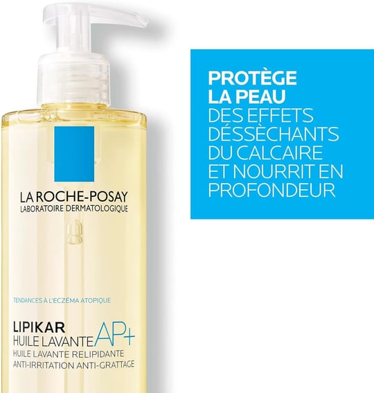 La Roche-Posay Lipikar Cleansing Oil AP+ Yıkama Yağı Atopiye Eğilim Gösteren Kuru Ciltler İçin 400 ml