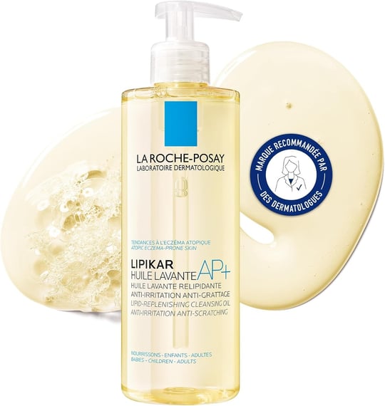 La Roche-Posay Lipikar Cleansing Oil AP+ Yıkama Yağı Atopiye Eğilim Gösteren Kuru Ciltler İçin 400 ml