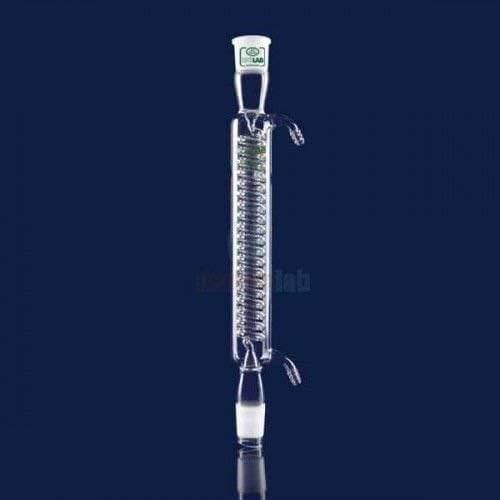 Lab Spiralli Soğutucu (Tek NS/Tek Ucu Şilifli) - 40 cm