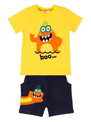 Lake Monster Erkek Çocuk T-shirt Şort Takım