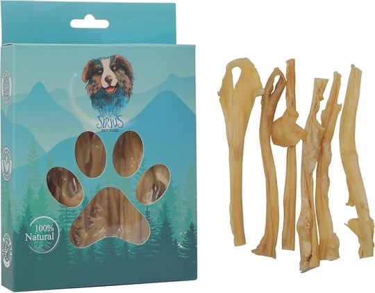 Lamb Headskin Stick - Kuzu Kelle Derisi 100 gr Köpek Ödül Maması