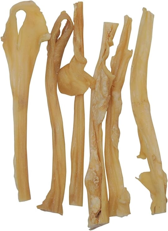 Lamb Headskin Stick - Kuzu Kelle Derisi 100 gr Köpek Ödül Maması