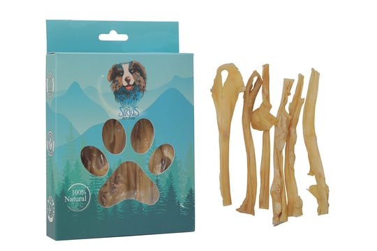 Lamb Headskin Stick - Kuzu Kelle Derisi 100 gr Köpek Ödül Maması