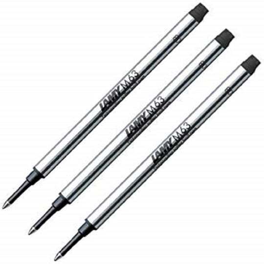 Lamy M63 Rollerball Yedek SİYAH x 3 (DB18559)