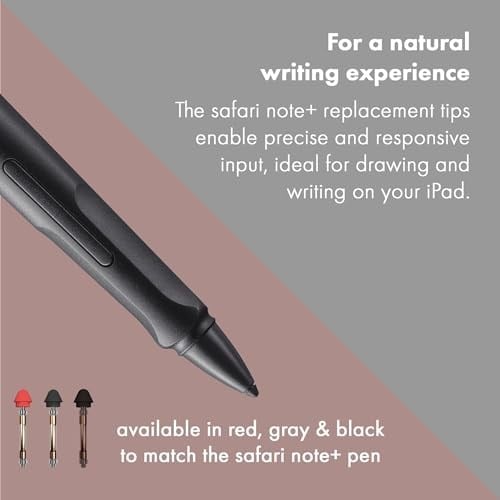 LAMY safari note+ Stylus Kalem yedek uçları siyah (2 adet) - değiştirilebilir Lamy Z130 uç - Apple Pencil alternatifi Lamy safari note+ için Stylus Kalem uçları