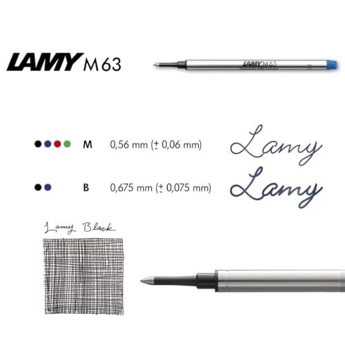 Lamy TR-mine M63 B (Siyah) - Seçenekler: Strichbreite M, Strichbreite B