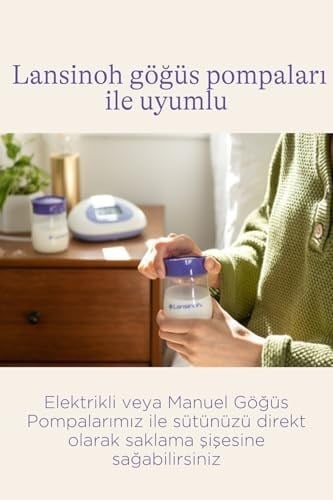 Lansinoh Anne Sütü Saklama Şişeleri