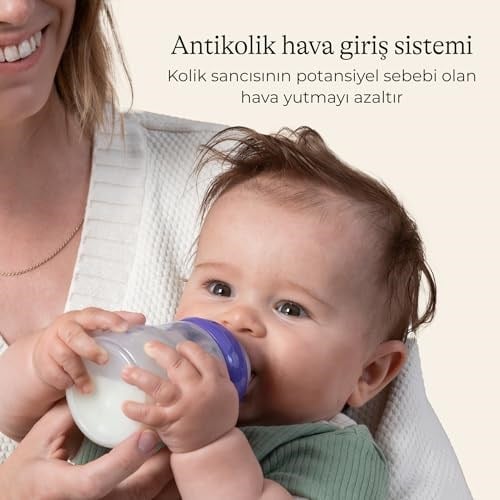 Lansinoh Natural Wave Biberon Emziği Ekstra Yavaş Akışlı (0 Ay)