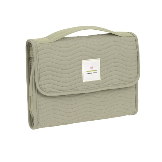 Lassig Changing Pouch XL Bebek Alt Değiştirme Organizer Mavi ve Yeşil Renk Seçenekli | Taşınabilir Bakım Çantası ve Alt Değiştirme Matı (Yeşil)