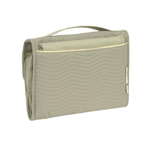 Lassig Changing Pouch XL Bebek Alt Değiştirme Organizer Mavi ve Yeşil Renk Seçenekli | Taşınabilir Bakım Çantası ve Alt Değiştirme Matı (Yeşil)