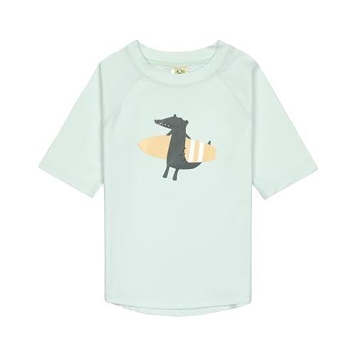 LASSIG Crocodile UV Korumalı Kısa Kollu Mayo Tişört Sea Foam;Mavi1-1,5 Yaş