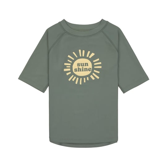 Lassig Sunshine UV Korumalı Kısa Kollu Mayo Tişört Deep Olive 12-18 Ay