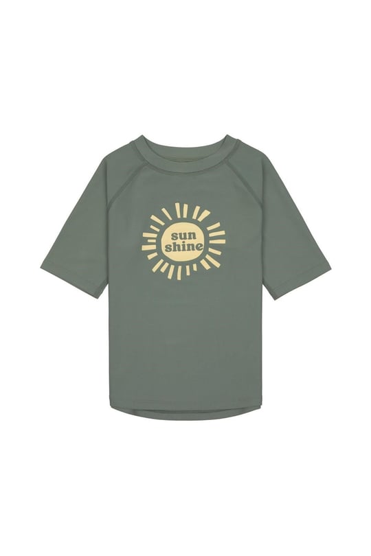 LASSIG Sunshine UV Korumalı Kısa Kollu Mayo Tişört Deep Olive Yeşil 1.5-2 Yaş