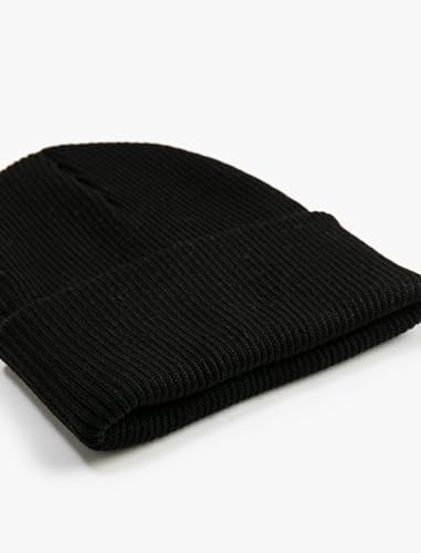 Lastikli Örgü Basic Bere