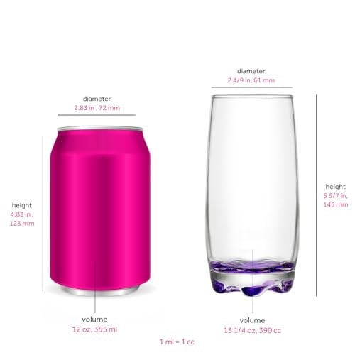 lav Sapsız Cam Şampanya Flüt Seti - Renkli İçme, Kokteyl, Su Bardakları 368 ml - Prosecco, Mimoza - Düğün, Gelin için Şeffaf Kristal Şarap Barı Bardakları (Güncellenmiş Tasarım | Büyük 368 g)