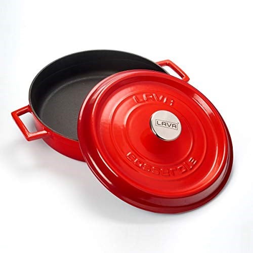 Lava Casserole Çok Fonksiyonlu, 3.40 Litre LVYST28K2R, Kırmızı/Siyah