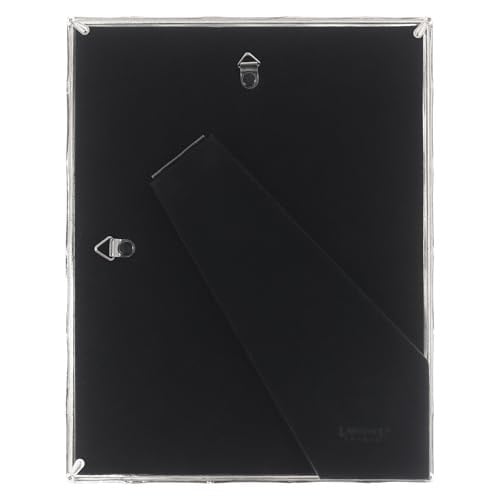 Lawrence Frames Bambu Tasarım Metal Çerçeve, 8x10, Mat 5x7, Gümüş