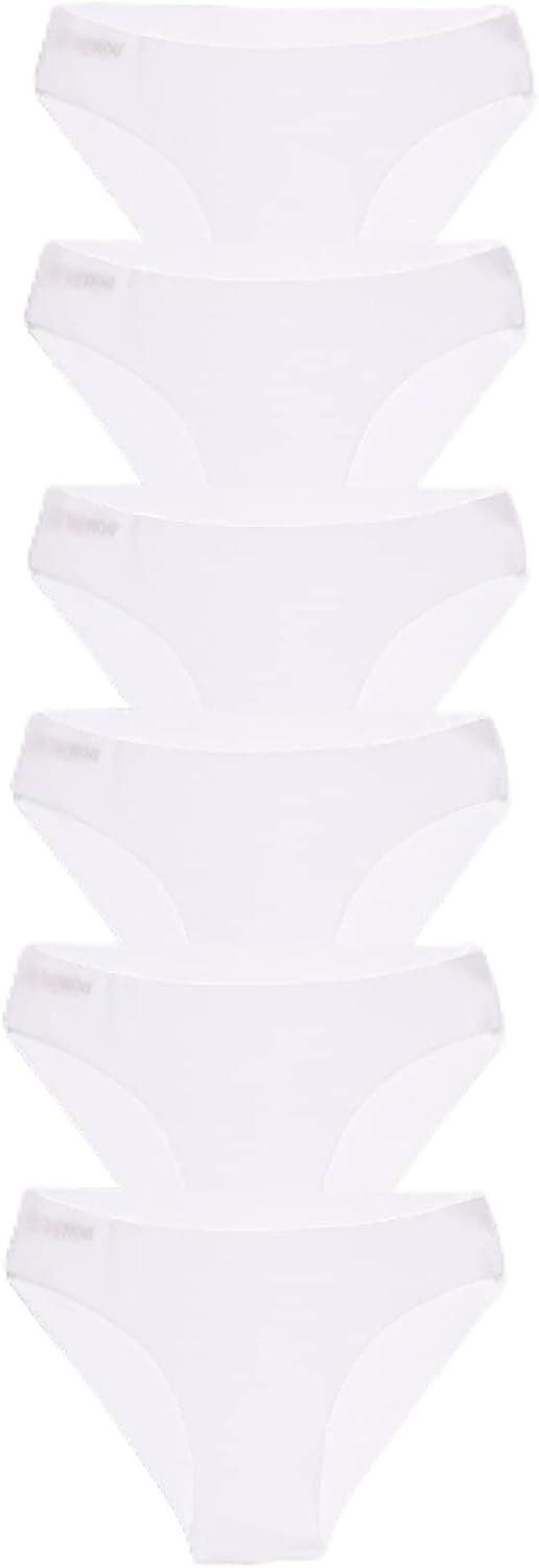 lazer dikişsiz seamless 6 lı külot (BEYAZ/M/L)