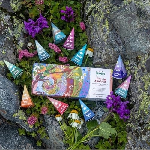 Lazika – Hediyelik Anadolu Çay Koleksiyonu, Siyah, Yeşil, Earl Grey ve Bitki Çayları, Çay Severler İçin Özel Set (Soul of Anatolia)