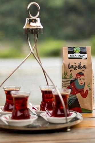 Lazika Siyah Çay 400 g, erken hasat, iki kere filtre, tozu yok