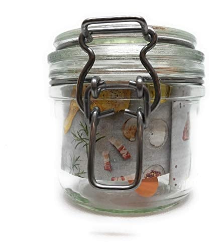 Le Parfait Super Terrines Klipsli/Contalı Cam Kavanoz 200 ml