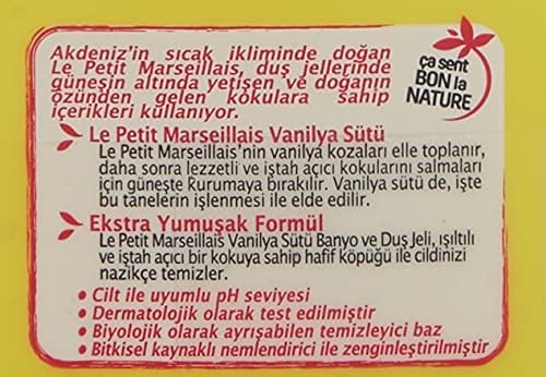 Le Petit Marseillais Duş Jeli Vanilya Sütü (250 ml) + Listerine Cool Mint Hafif Tat (250 ml)