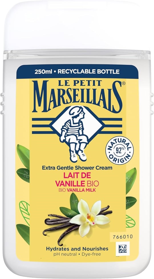 Le Petit Marseillais Vanilya Sütü Duş Jeli 250 Ml