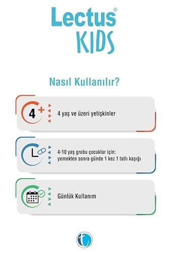 Lectus Kids Balık Yağı Karışık Meyve Aromalı