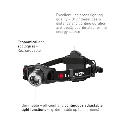 Ledlenser H7R.2 Şarjlı Kafa Feneri - Seçenekler: H7R.2 7298, H8R, H14R.2 7299-R