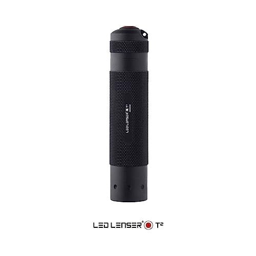 Ledlenser T² taktik LED el feneri, 240 lümen, aydınlatma mesafesi 180 m, sağlam metal gövde, 3 x AAA pille çalışır, piller, avcılık, balıkçılık, dış mekan
