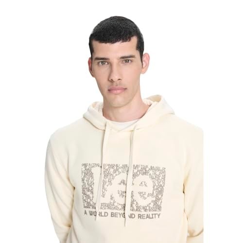 Lee Big Logo Baskılı Kapüşonlu Sweatshirt Sweatshirt Erkek