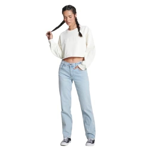 Lee Bisiklet Yaka Sweatshirt Sweatshirt Kadın