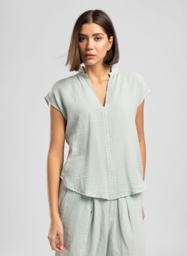 Lee Cooper Janet Kısa Kol Bluz Yeşil, 262 LCF 242004